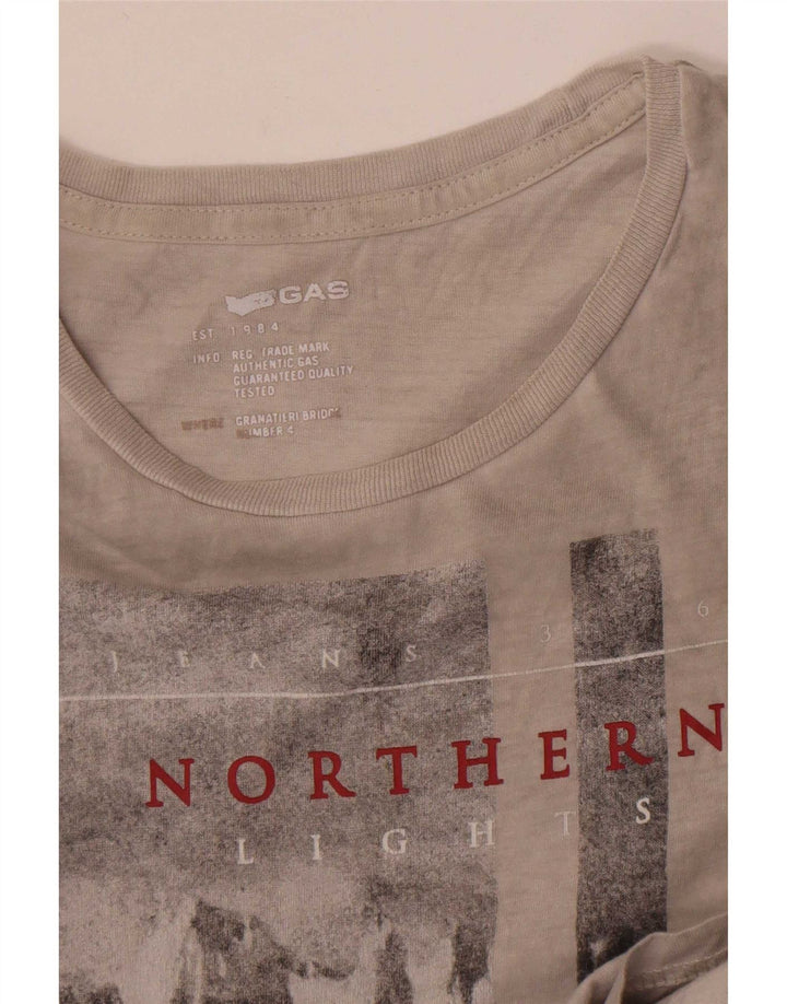 Gas Herren Small Grau