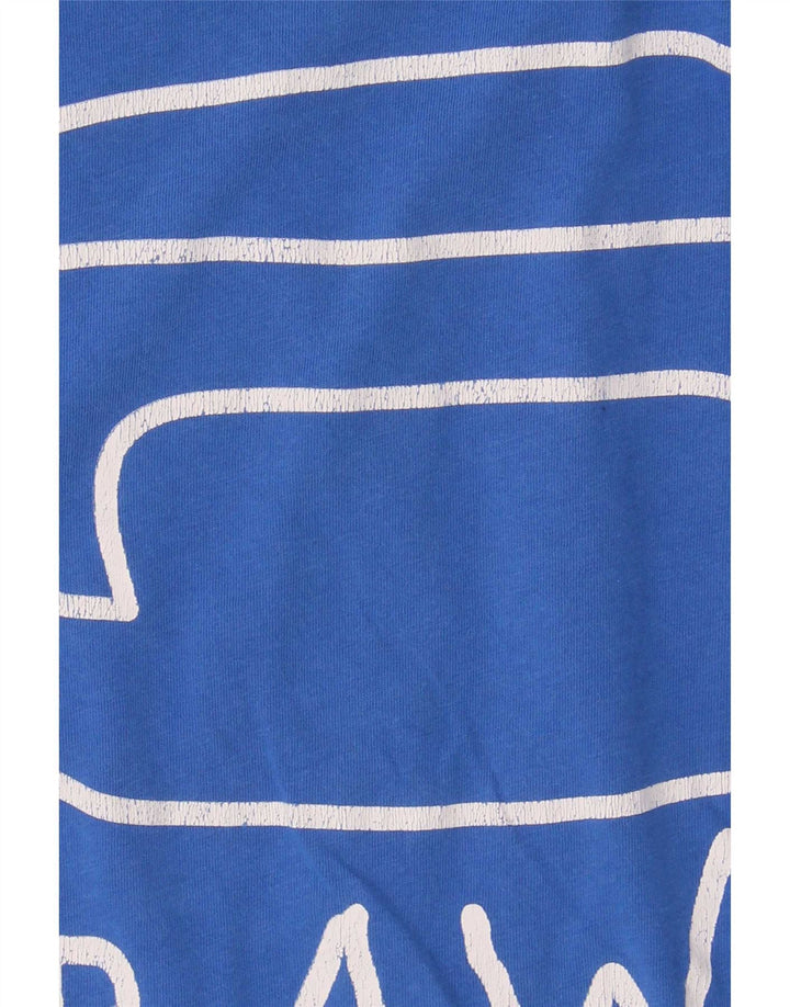 G-Star Herren Grafik-T-Shirt-Oberteil, Größe S, Blau, Baumwolle