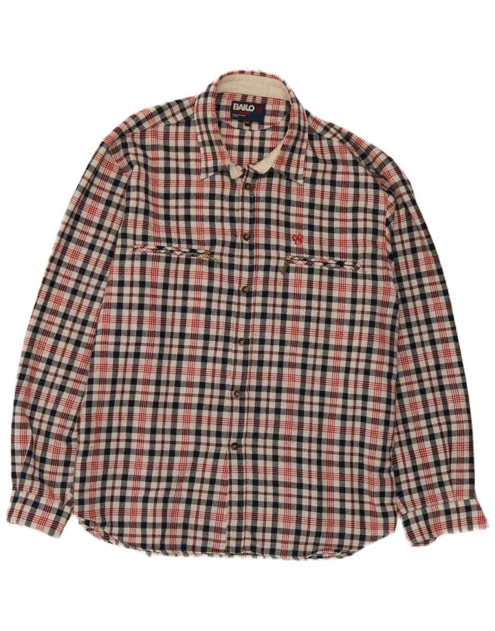 Bailo Herren Flanellhemd 2XL Mehrfarbig kariert