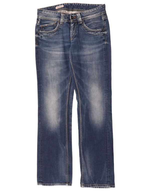 PEPE Jeans Damen Bootcut Jeans W27 L32 Blaue Baumwolle
