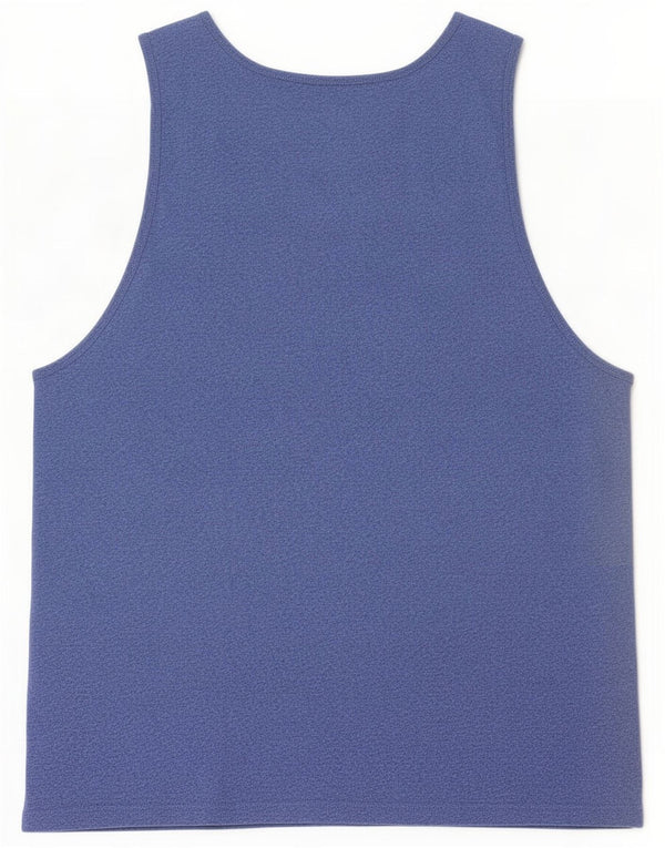 Levi's Mens Graphic Vest Top Large Navy Blue Flecked Cotton