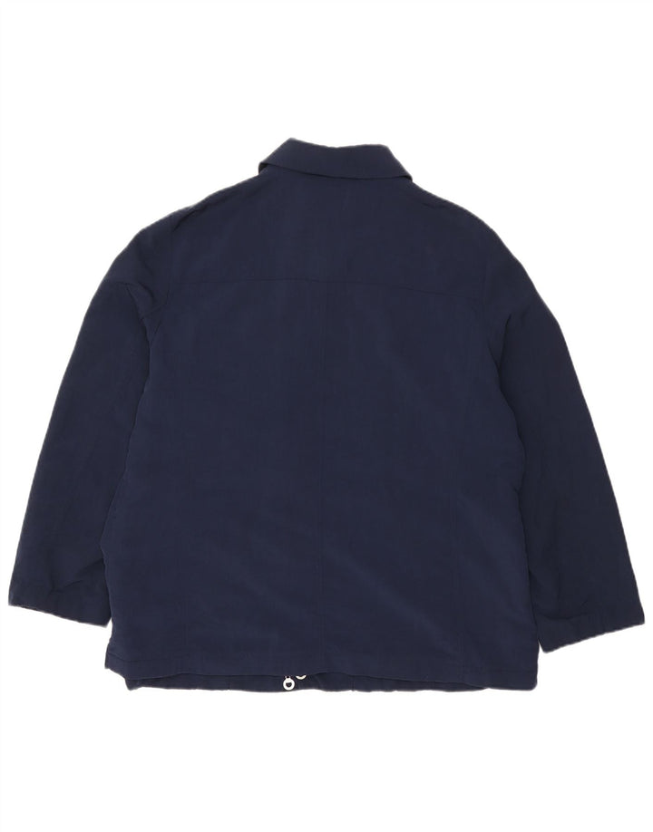 Perte by Krizia Damen Perte Aktive Utility Jacke UK 18 XL Marineblau