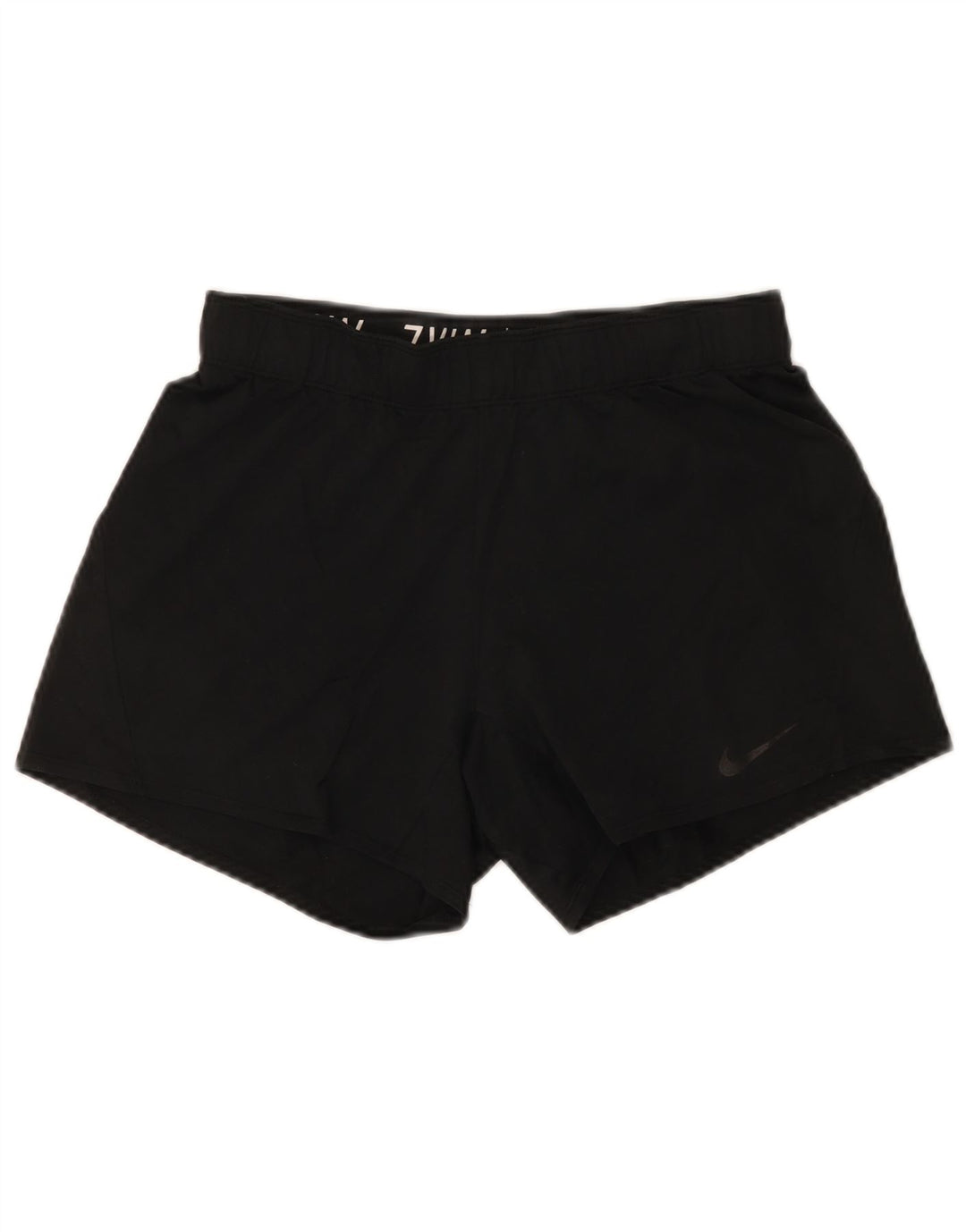Nike Damen Dri Fit Sport Shorts UK 10 Small Schwarz Polyester
