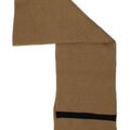 Lee Herren-Rechteckschal, Einheitsgröße, beige gestreift, Polyester, klassisch