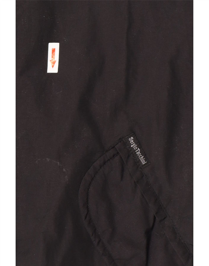 Sergio Tacchini Damen Windjacke UK 14 Medium Schwarz