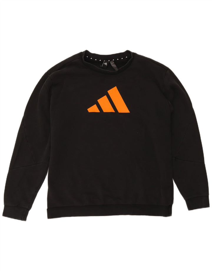 Adidas Herren Graphic Sweatshirt Pullover XL Schwarz Baumwolle