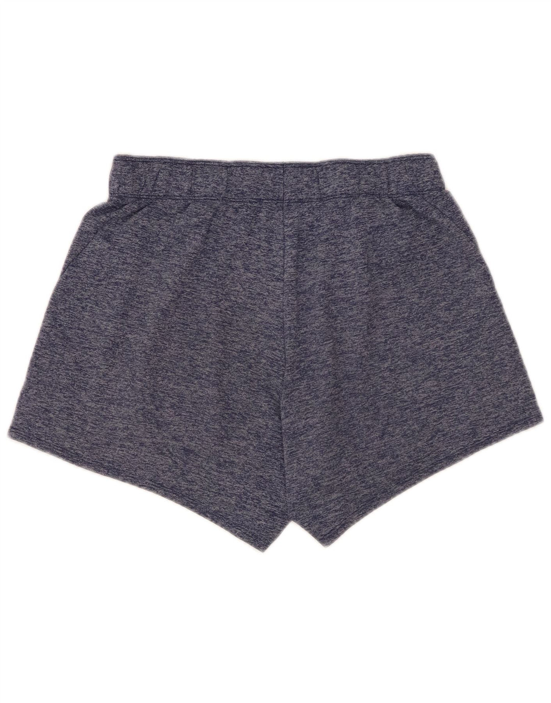 Nike Damen Dri Fit Sport Shorts UK 10 Small Blau geflecktes Polyester