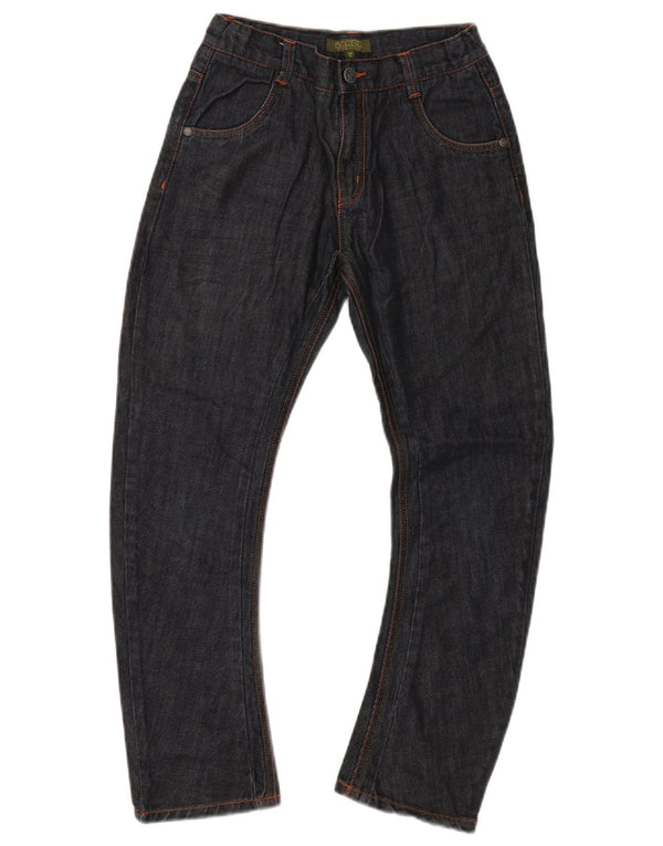 TED BAKER Bananen-Straight-Jeans für Jungen, 10–11 Jahre, W26 L24, marineblaue Baumwolle