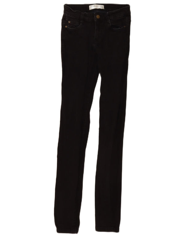 Zara Damen Trafaluc Super Skinny Jeans EU 34 2XS W24 L31 Schwarz