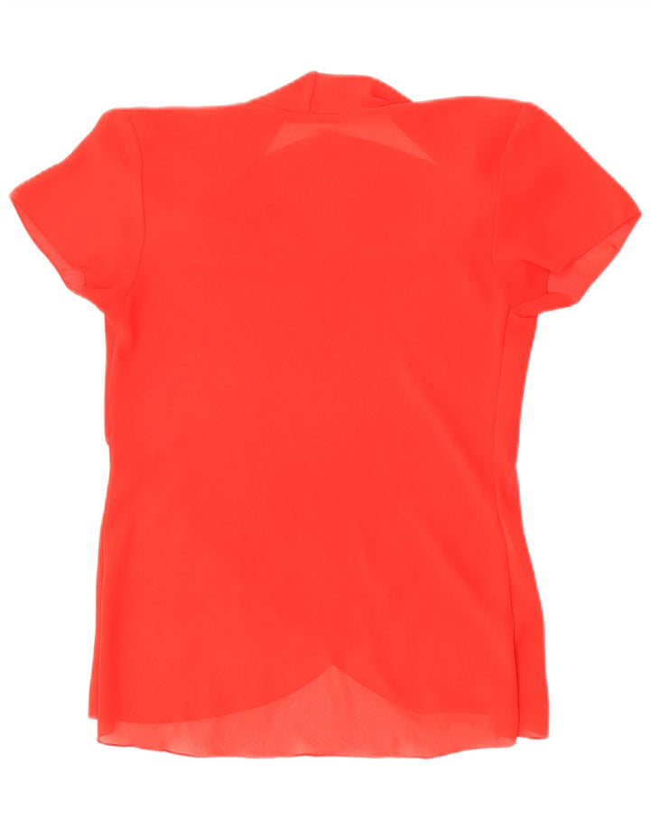 Libero Damen-Blusenoberteil, UK 10, Größe S, Rot, Polyester