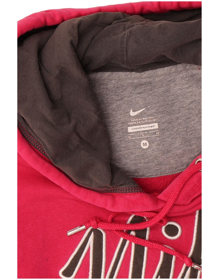 Nike Herren-Kapuzenpullover mit Grafik, mittelrote Baumwolle