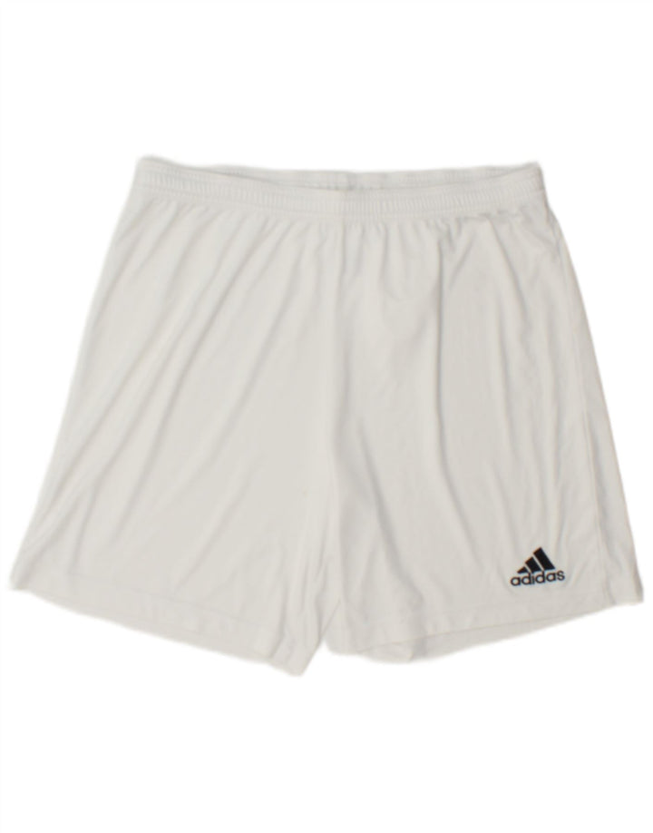 Adidas Herren Aeroready Sport Shorts Großes weißes Polyester