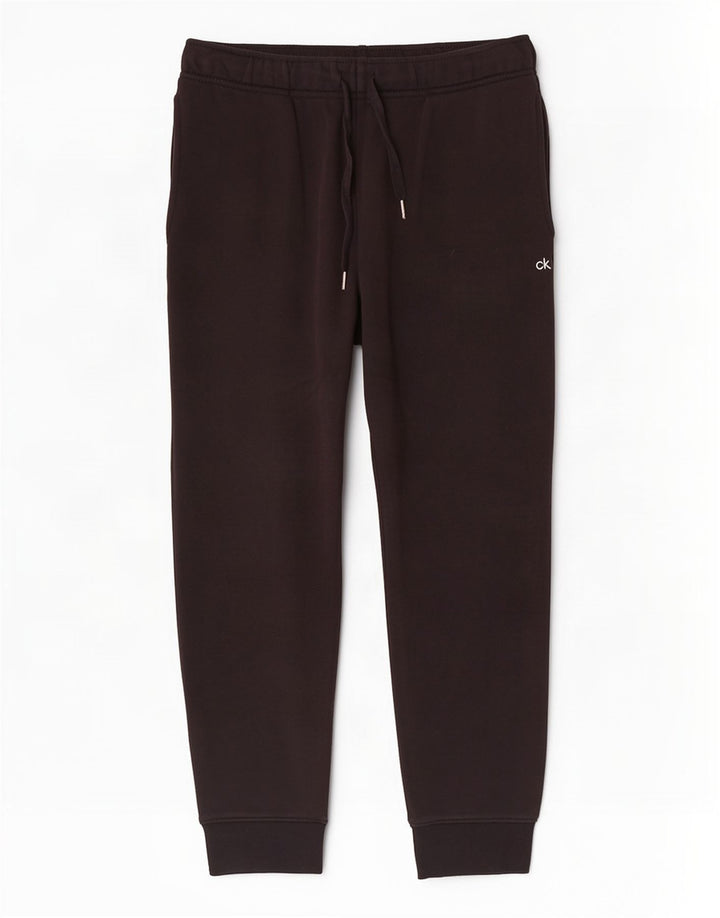 Calvin Klein Herren-Golf-Trainingshose, Jogginghose, mittelschwarz, Baumwolle