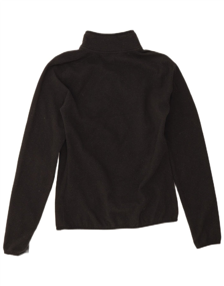 The North Face Damen-Oversize-Fleecepullover mit Reißverschluss am Hals, Gr. 10, Größe S, Schwarz