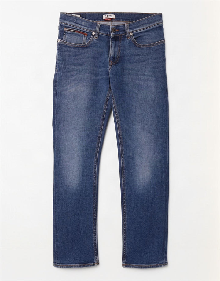 Tommy Hilfiger Herren Slim Jeans W31 L30 Blau