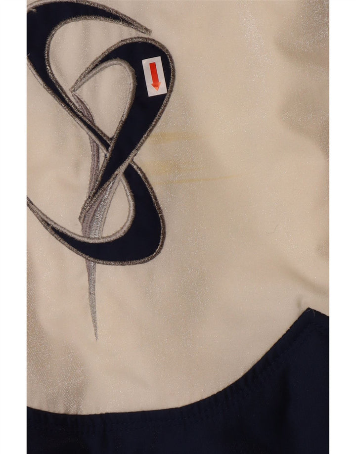 SPORTALM Damen Übergroßer grafischer Windjacke-Mantel EU 38 Medium Off White