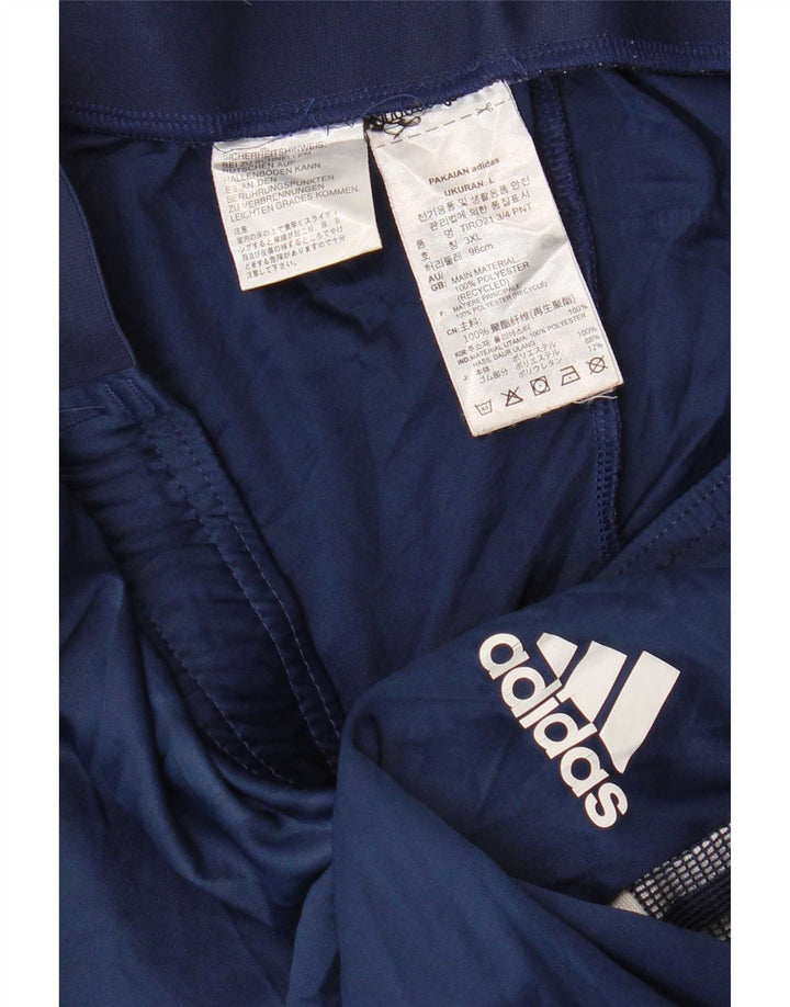 Adidas Herren Aeroready Bermuda Sport Shorts Large Marineblau Polyester