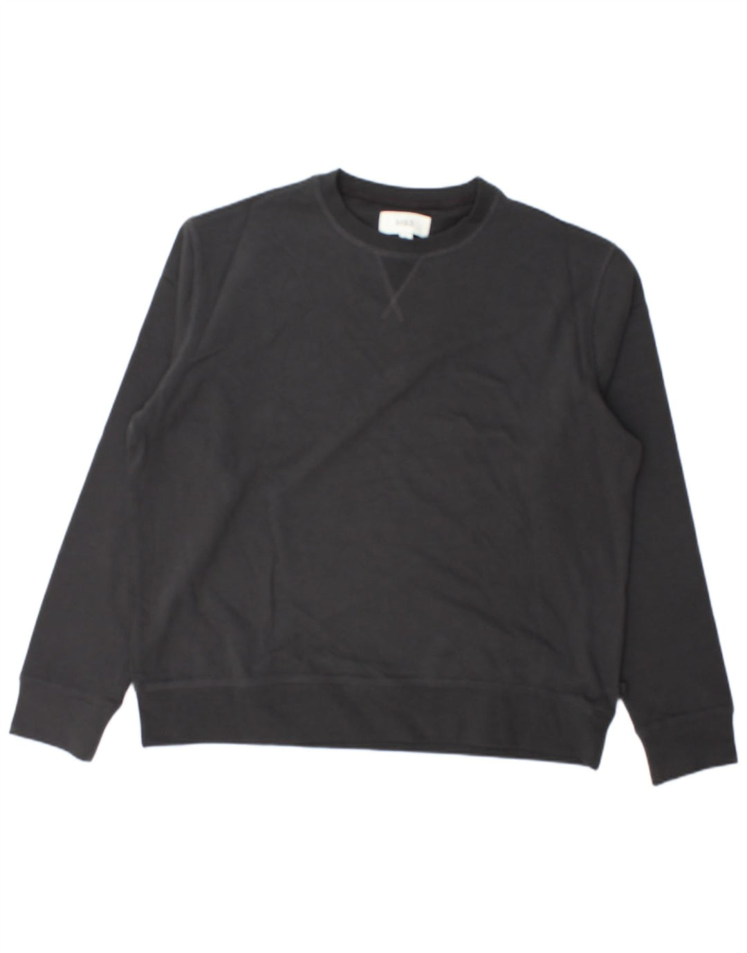 MARKS & SPENCER Herren Sweatshirt Pullover XL Schwarz Baumwolle