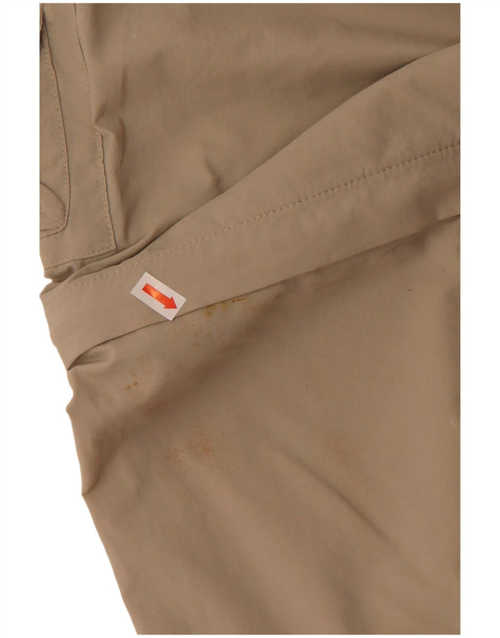 COLUMBIA Womens Straight Cargo Trousers Medium W30 L31 Beige Nylon