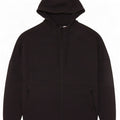 Adidas Herren-Kapuzenpullover mit Reißverschluss, mittelgrau meliert