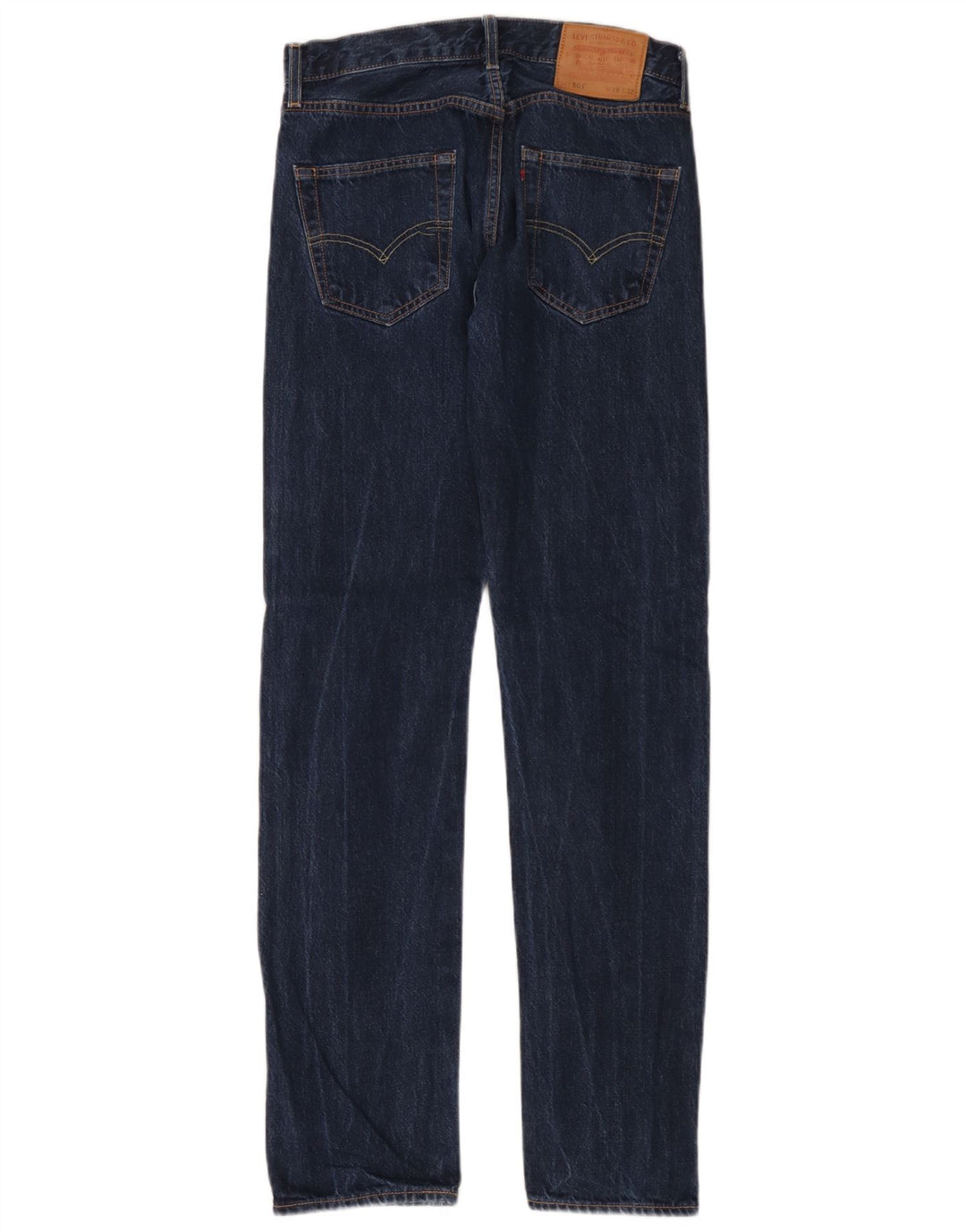 Levi's Herren 501 Straight Jeans W28 L32 Blaue Baumwolle