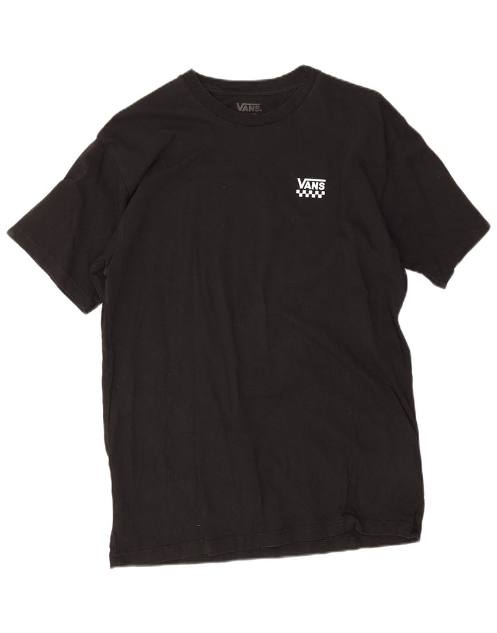 Vans Herren-T-Shirt mit klassischer Passform, mittelschwarze Baumwolle