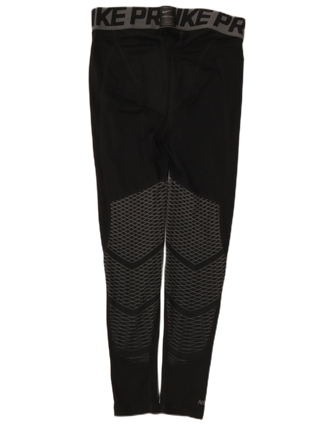 Nike Herren-Grafik-Leggings, Mittelschwarzes Farbblock-Polyester