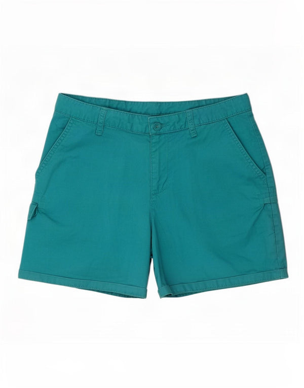 Mountain Warehouse Damen Chinoshorts UK 12 Medium W30 Blaue Baumwolle