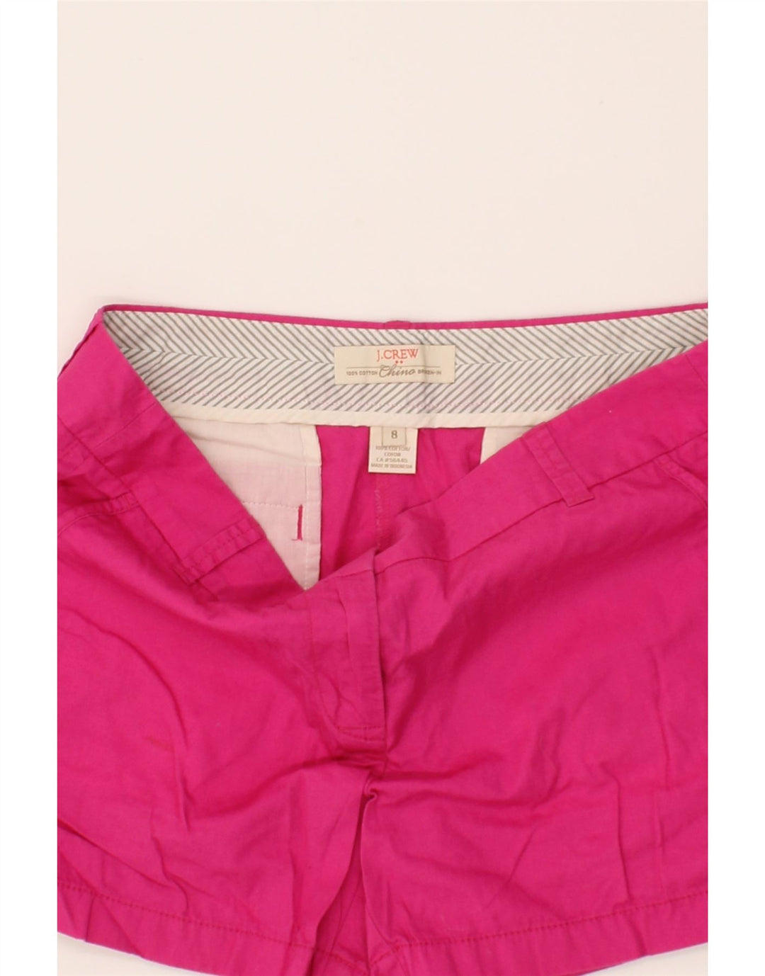 J. CREW Womens Chino Trousers US 8 Medium W30  Pink Cotton Vintage J. Crew and Second-Hand J. Crew from Messina Hembry 