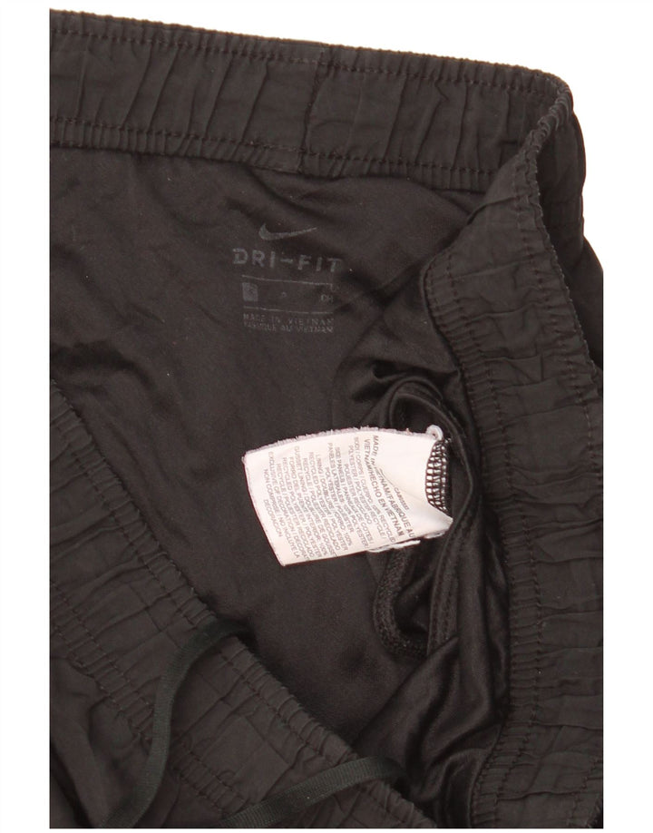 Nike Damen Dri Fit Sport Shorts UK 10 Small Schwarz Polyester