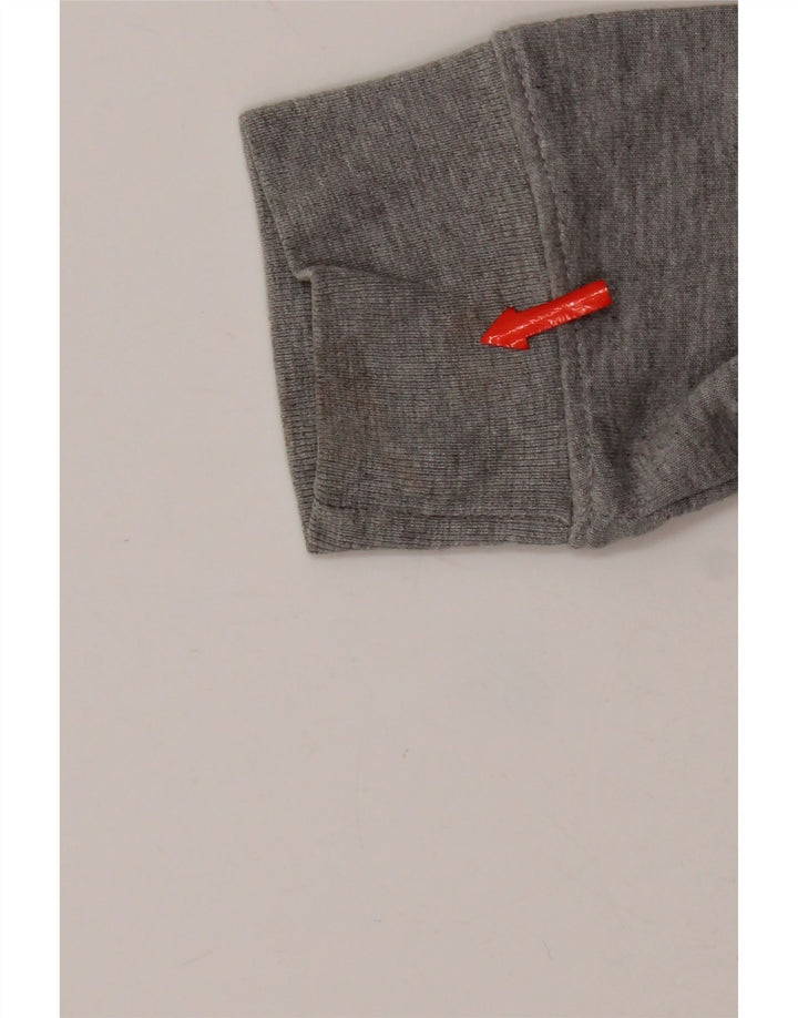 Zara Herren-Sweatshirt-Pullover, groß, mehrfarbig, Colourblock-Baumwolle