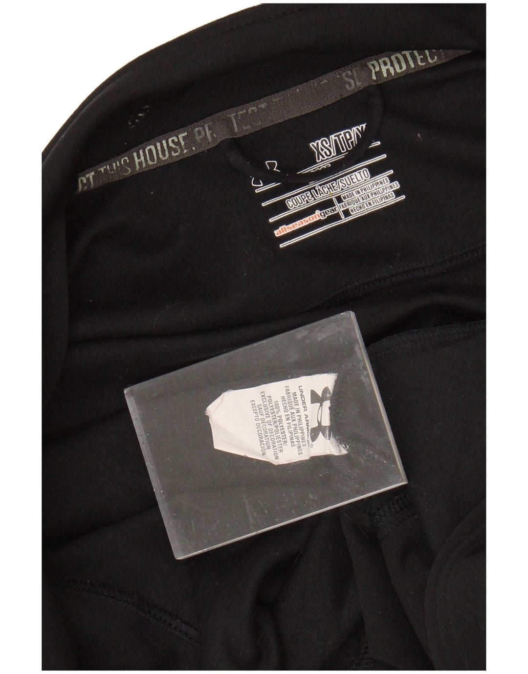 Under Armour Herren Graphic Trainingsanzug Top Jacke XS Schwarz Polyester