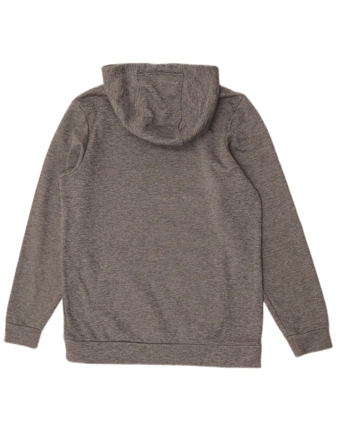 Nike Herren Therma-Fit Kapuzenpullover, klein, grau geflecktes Polyester