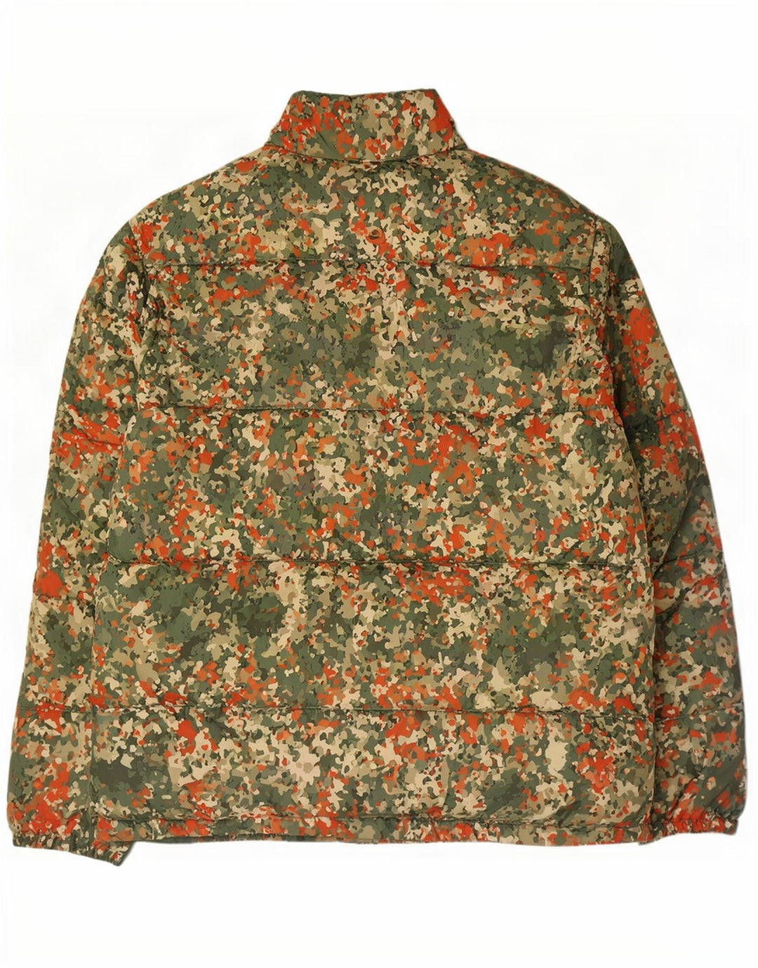 Levi's wattierte Herrenjacke UK 44 2XL Mehrfarbiges Camouflage-Polyester