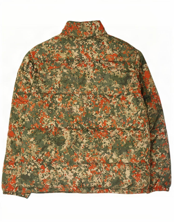 Levi's wattierte Herrenjacke UK 44 2XL Mehrfarbiges Camouflage-Polyester