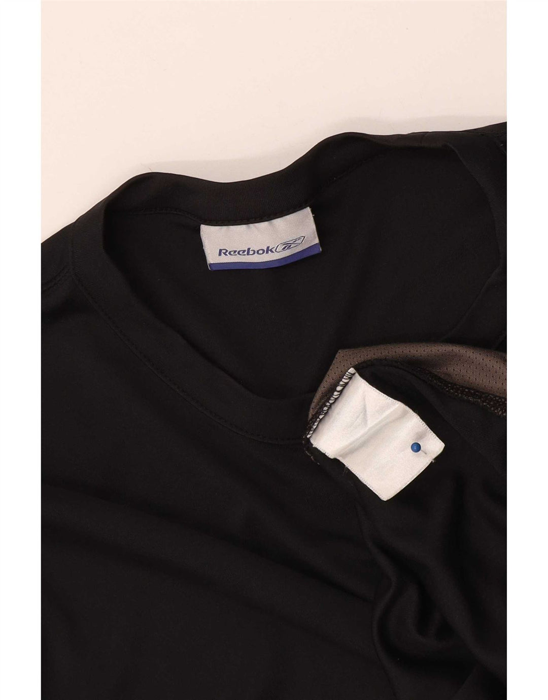 Reebok Herren T-Shirt Top Medium Schwarz Colourblock