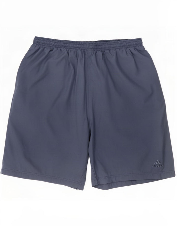 Adidas Herren Sport Shorts XL Blau Polyester