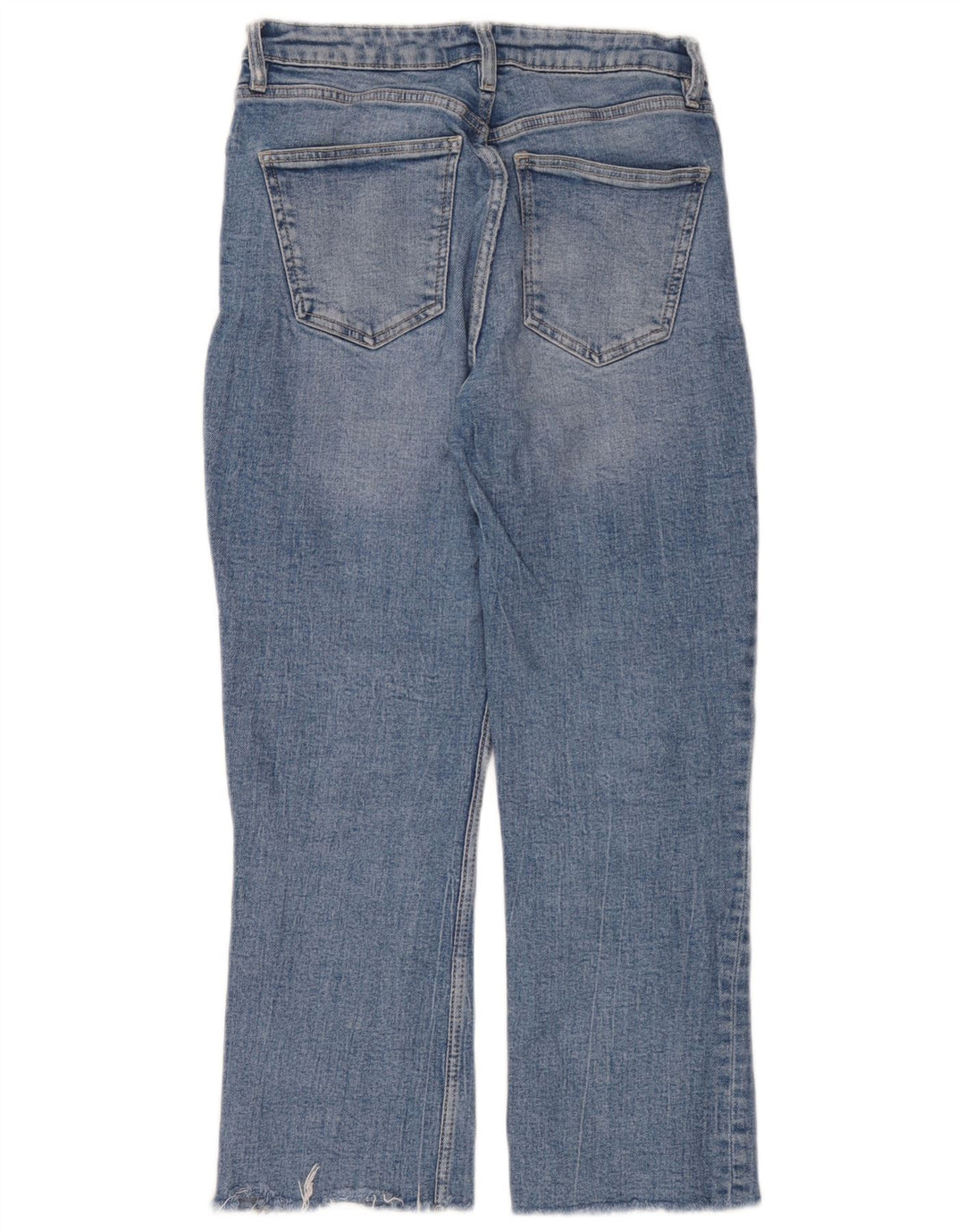 Zara Damen Bootcut Jeans EU 36 XS W26 L25 Blau