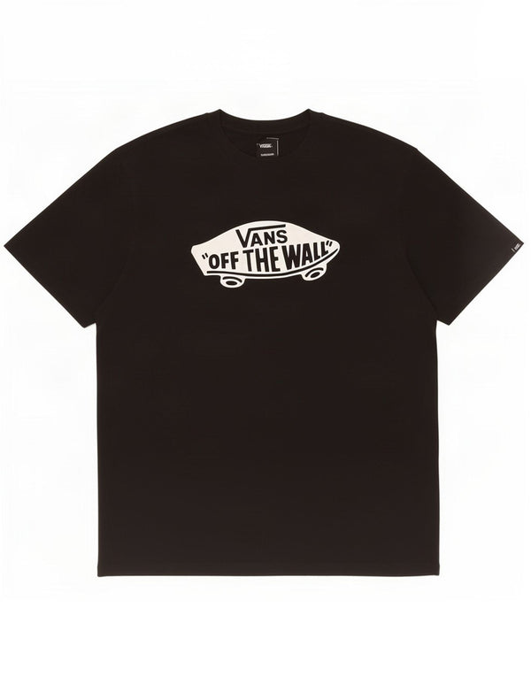 Vans Herren Slim Fit Graphic T-Shirt Top 2XL Schwarz Baumwolle