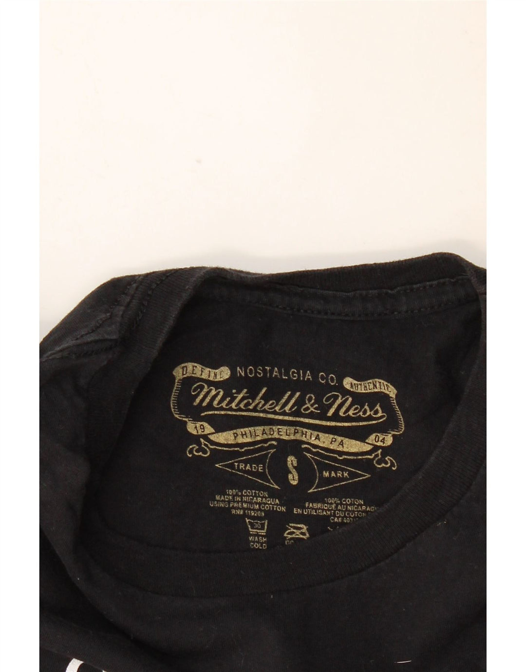 MITCHELL & NESS Los Angeles Lakers Grafik-T-Shirt für Herren, Größe S, Schwarz