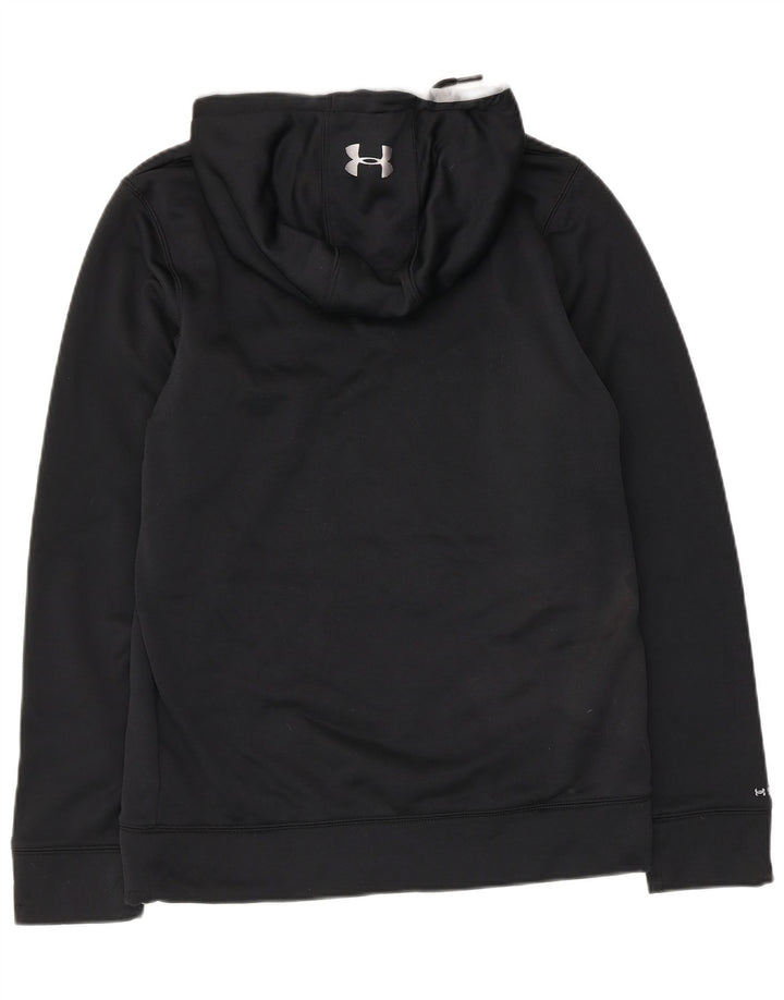 UNDER ARMOUR Herren-Kapuzenpullover mit Grafik, Größe S, Schwarz, Polyester