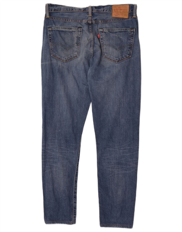 Levi's Herren 508 Regular Tapered Jeans W30 L28 Blaue Baumwolle