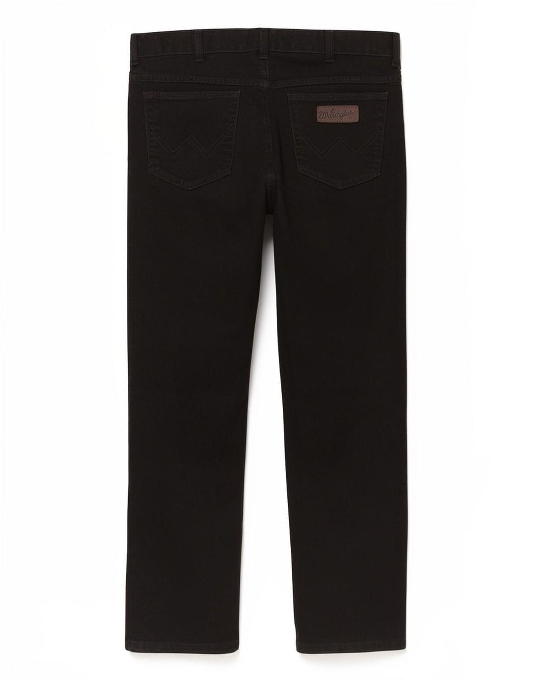 Wrangler Damen Texas Straight Jeans W36 L30 Schwarze Baumwolle
