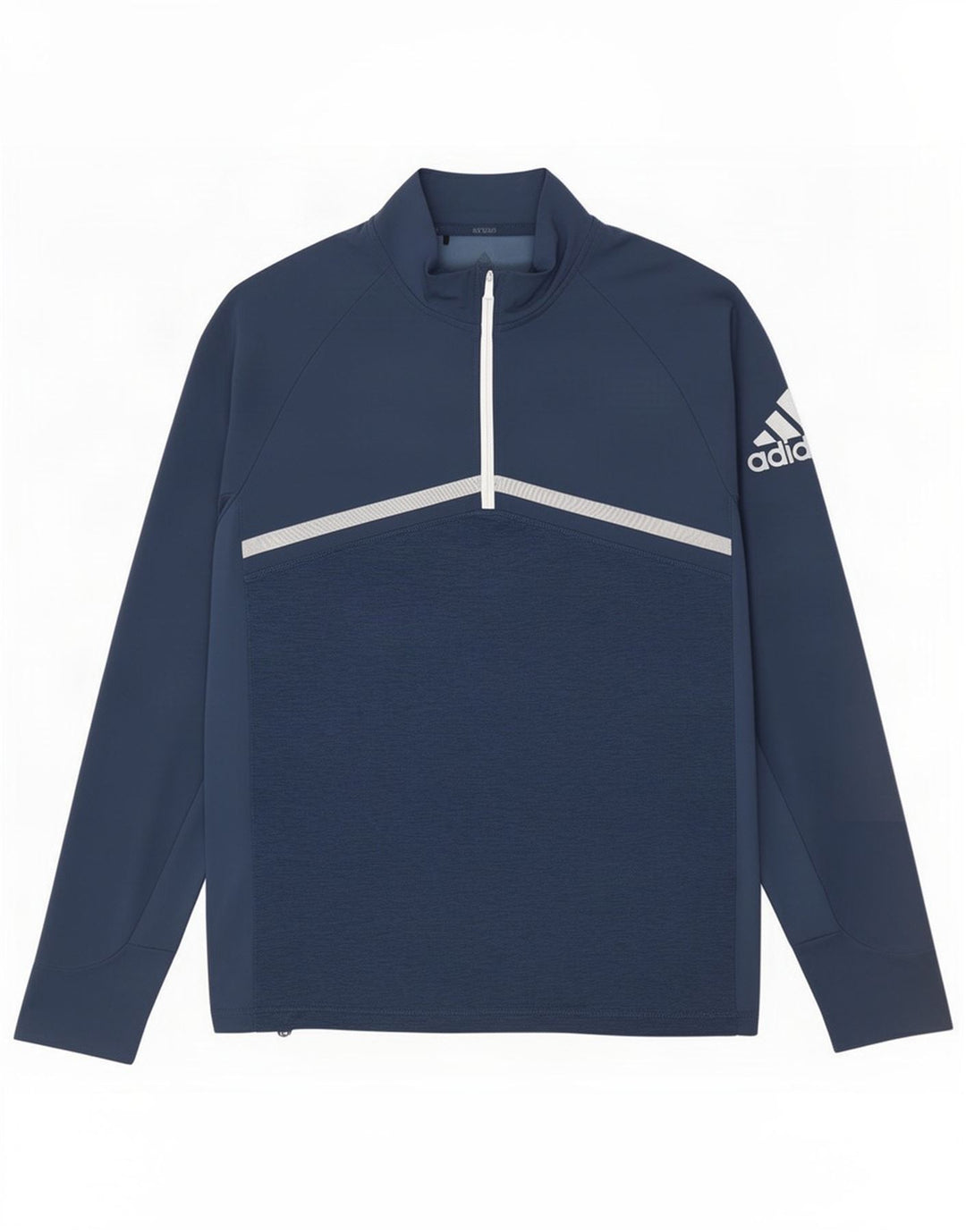 Adidas Herren-Trainingsanzug mit Grafik-Pullover, mittelgroß, Marineblau, Farbblock