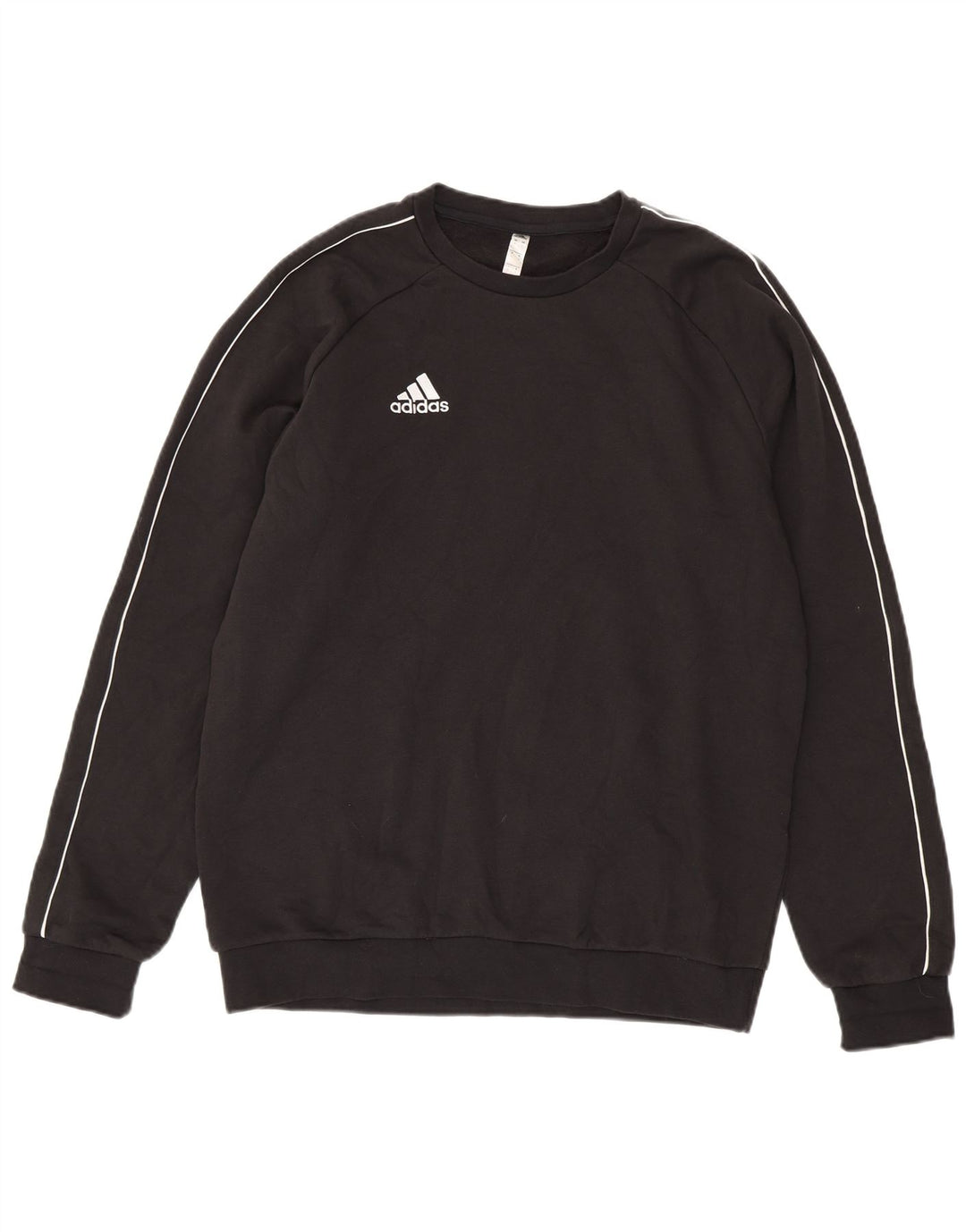 ADIDAS Herren Sweatshirt Pullover Große schwarze Baumwolle