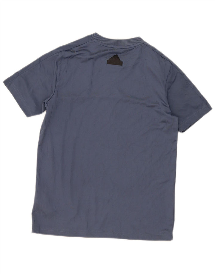 Adidas Jungen Grafik T-Shirt Top 11-12 Jahre Marineblau Polyester