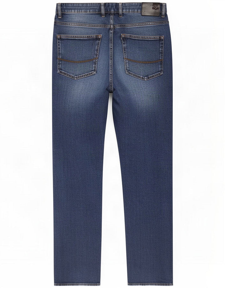Ted Baker Herren Straight Jeans W36 L30 Blau