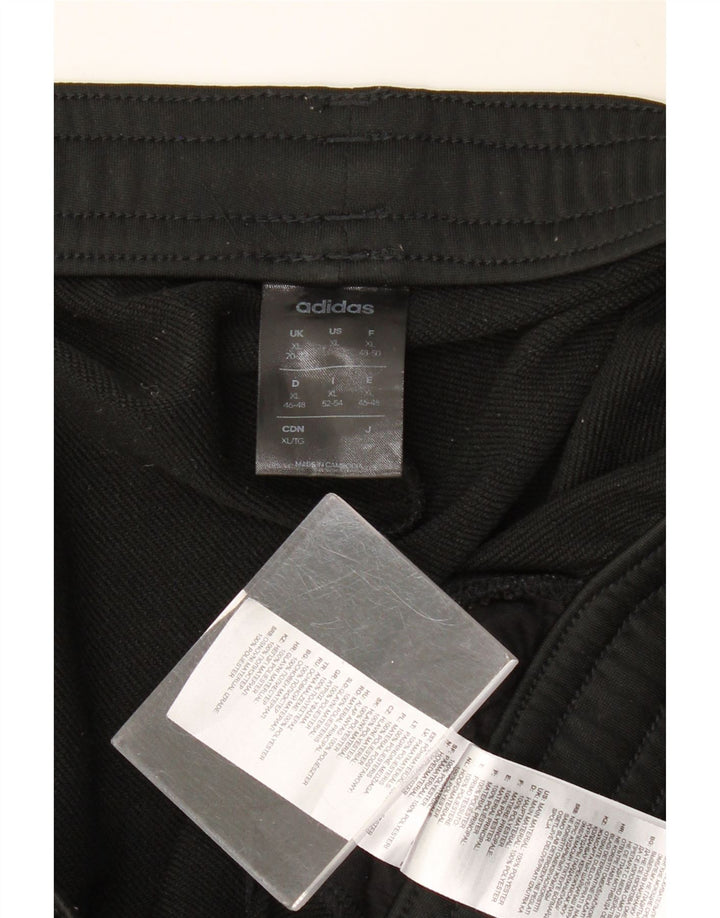 ADIDAS Damen Trainingshose Jogger UK 20/22 XL Schwarz Polyester