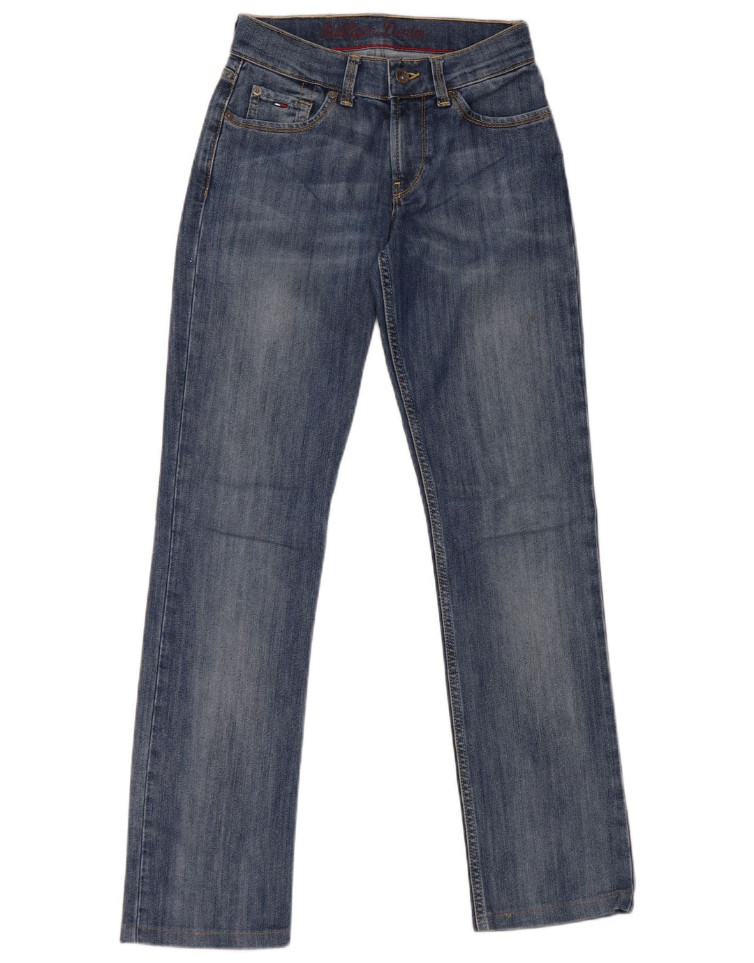 Tommy Hilfiger Damen Straight Jeans W26 L30 Blau
