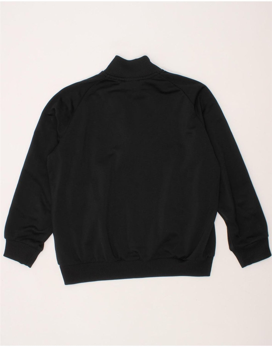 ADIDAS Boys Tracksuit Top Jacket 7-8 Years Black Colourblock Polyester Vintage Adidas and Second-Hand Adidas from Messina Hembry 